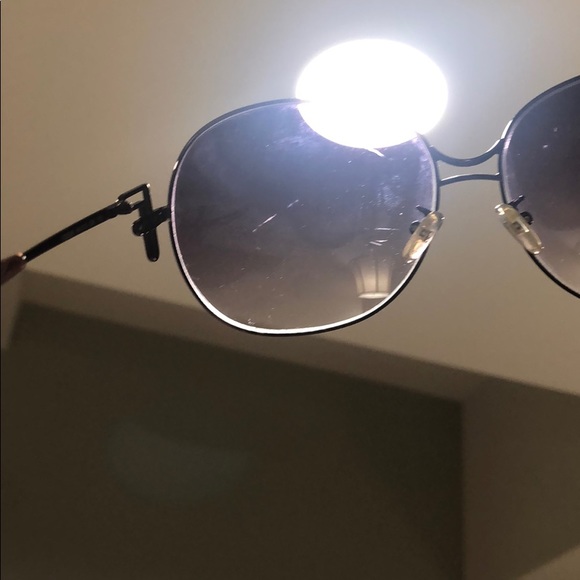 VINTAGE FENDI FS359R Purple Metal Sunglasses Vintage 90s 00s used - Picture 11 of 15